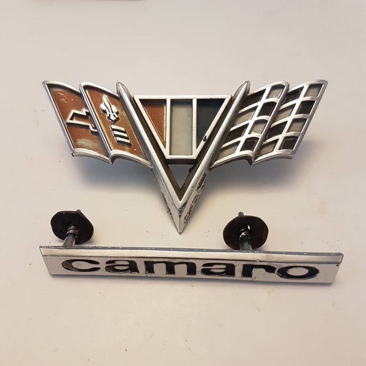 1968 camaro collectible car badges