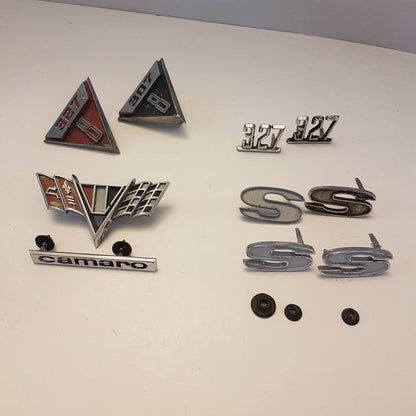 1968 camaro collectible car badges