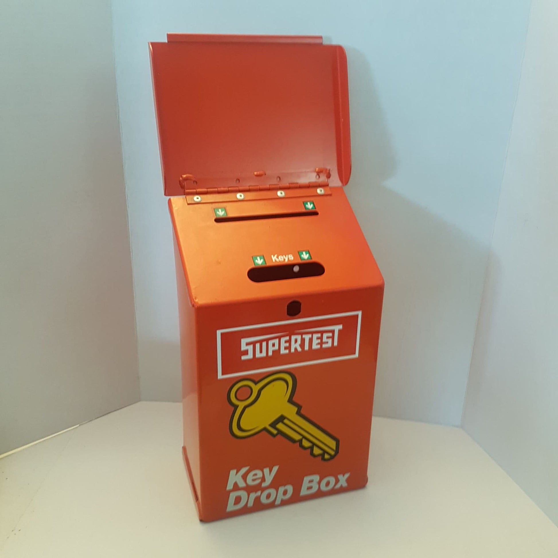 key drop box for service station car rental garage