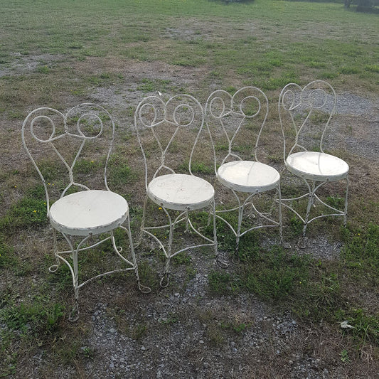 ice cream parlor chairs