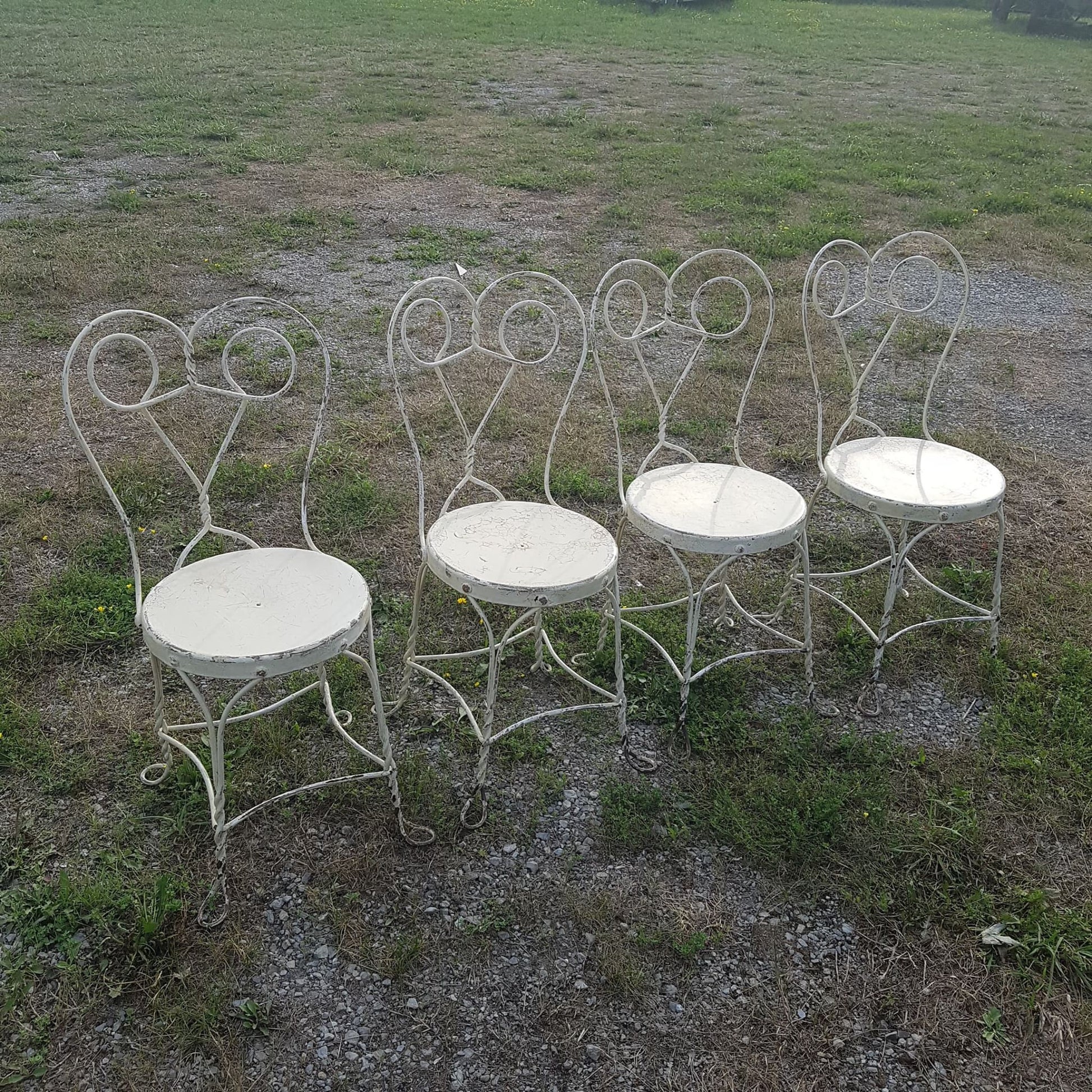 ice cream parlor chairs