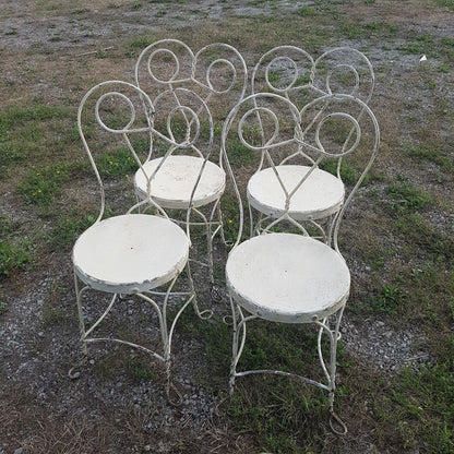 ice cream parlor chairs