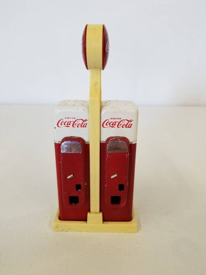 vintage coca-cola advertising vendo 44 salt and pepper shakers