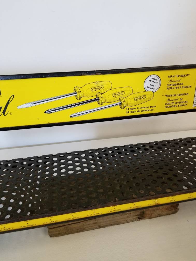 stanley professional screwdriver wall organizer