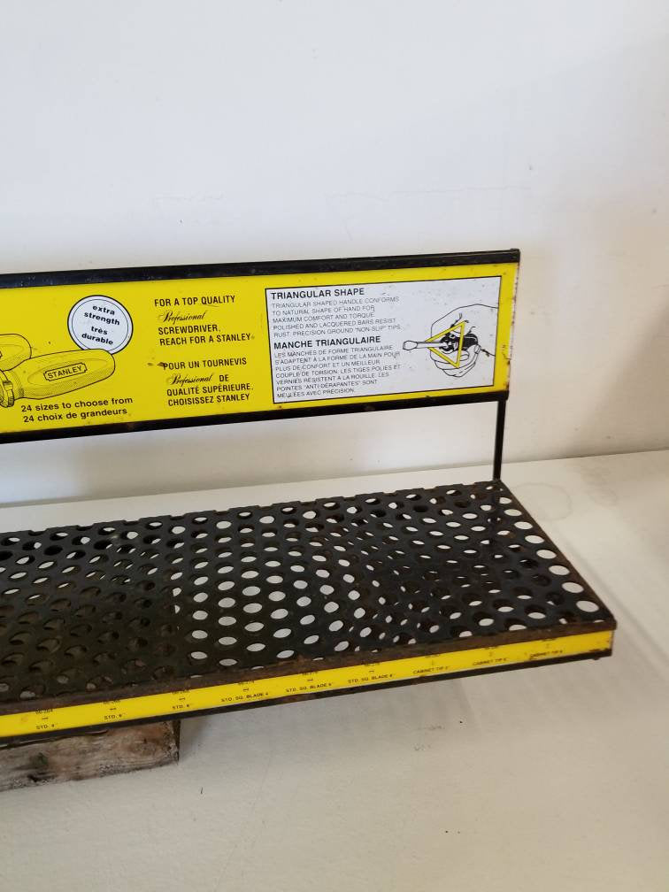 stanley professional screwdriver wall organizer