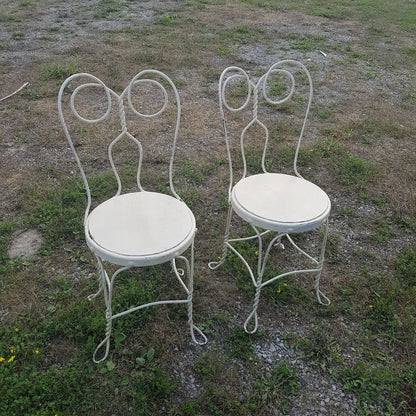 ice cream parlor chairs