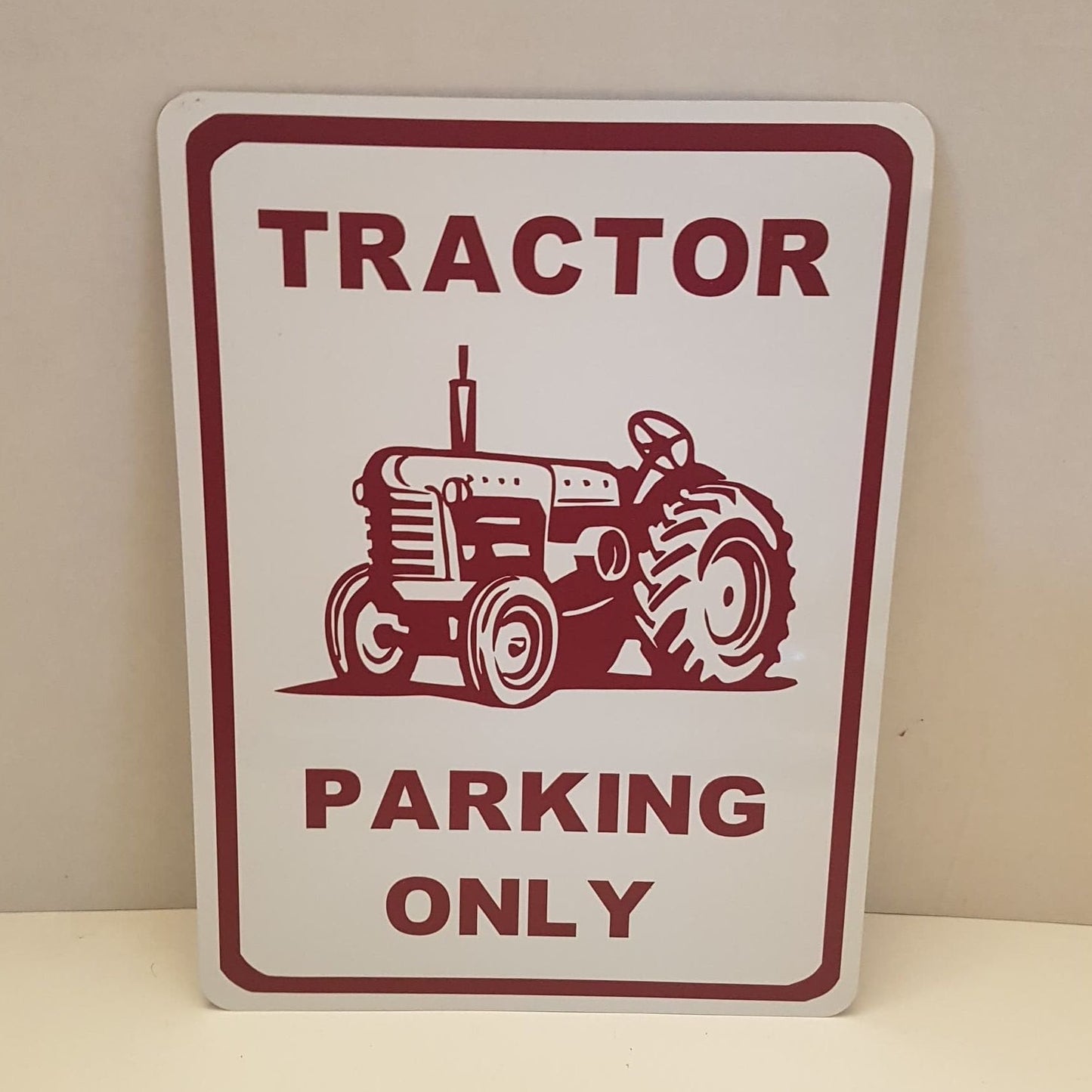 tractor parking only sign - farm sign