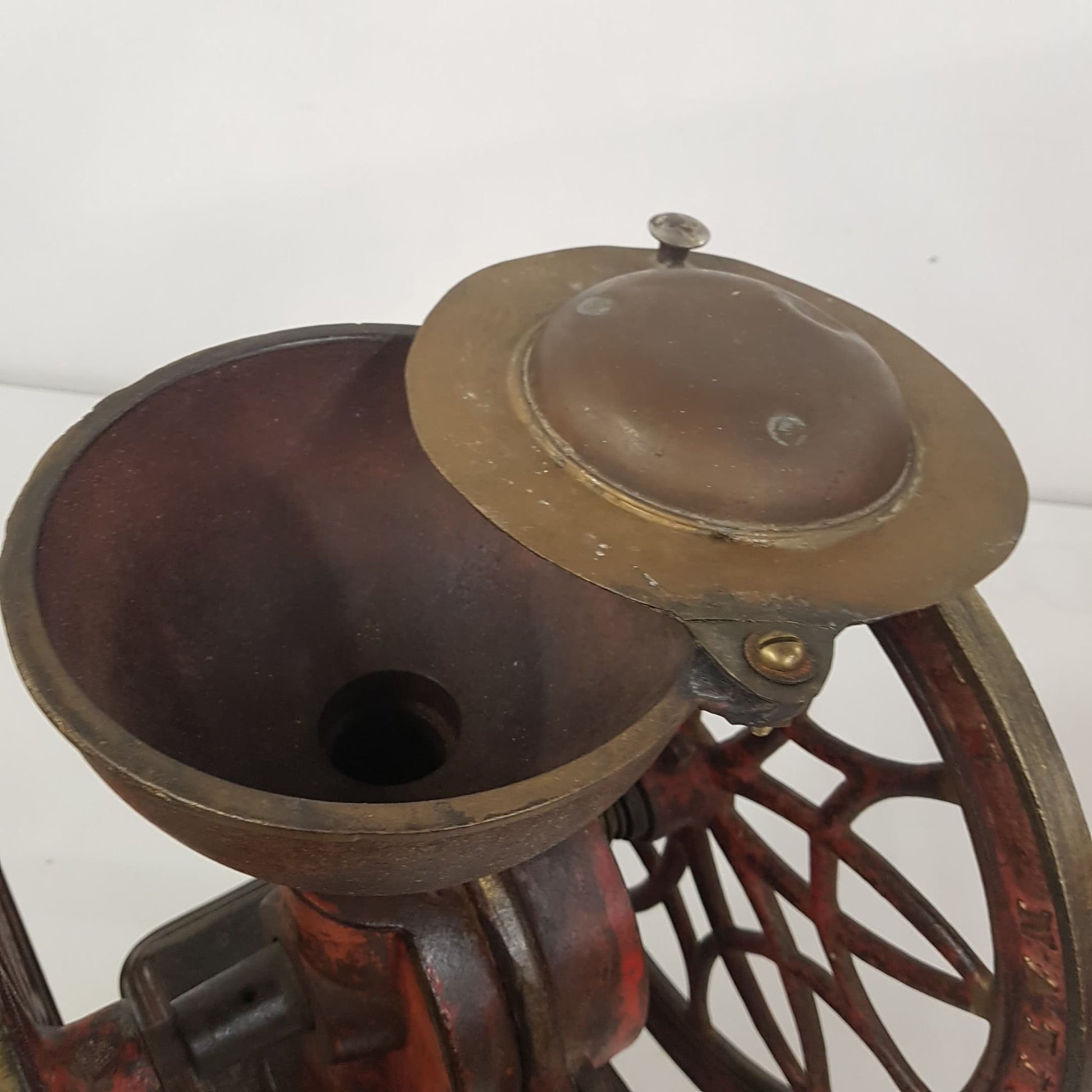 antique coffee grinder 1880's woodruff & edwards