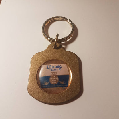 corona extra keychain key tag