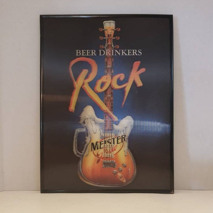 beer drinkers sign
