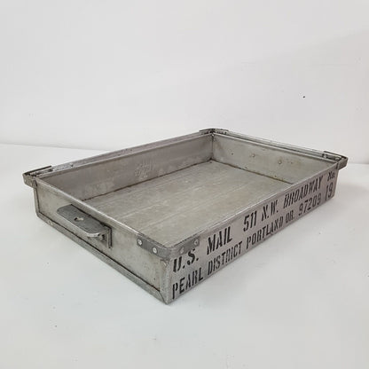 antique bin industrial metal box or basket