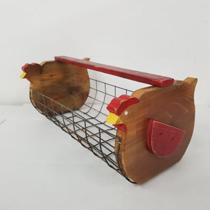 farm harvest basket utensil holder