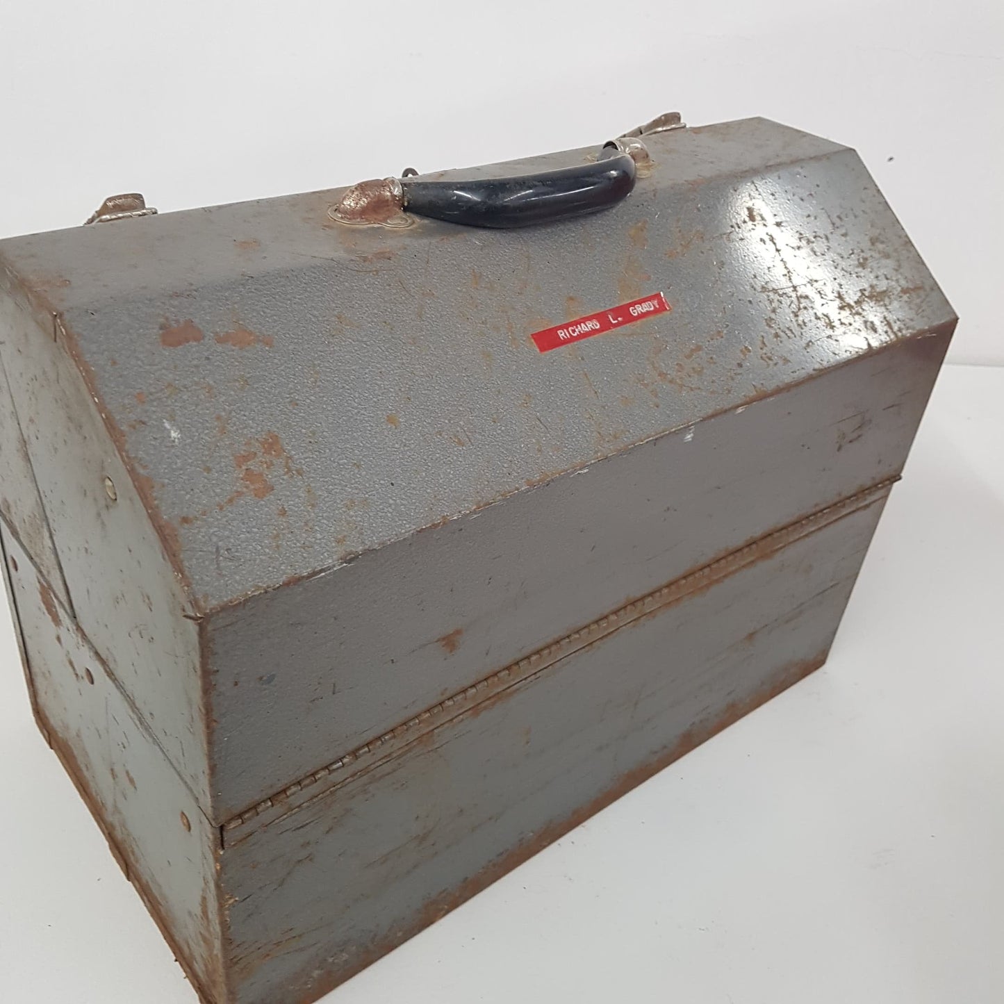vintage folding cantilever toolbox accordion craftsman tool box