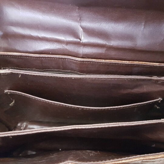 vintage leather purse bag and wallet handbag