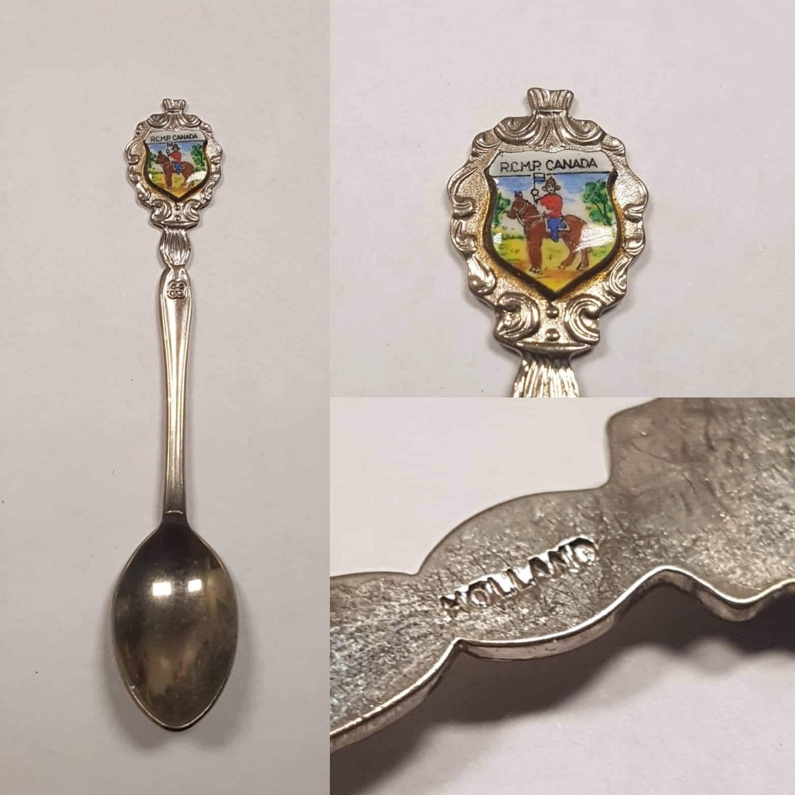 spoon rcmp canada gift shop travel souvenir collectible