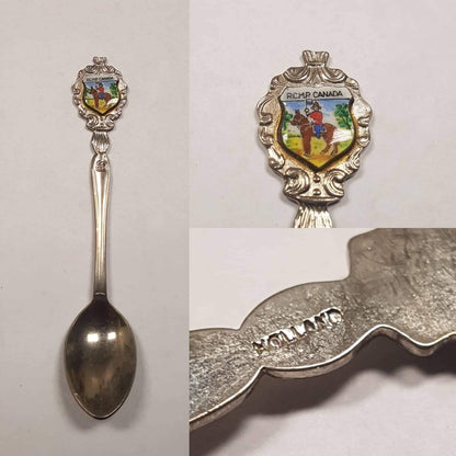spoon rcmp canada gift shop travel souvenir collectible