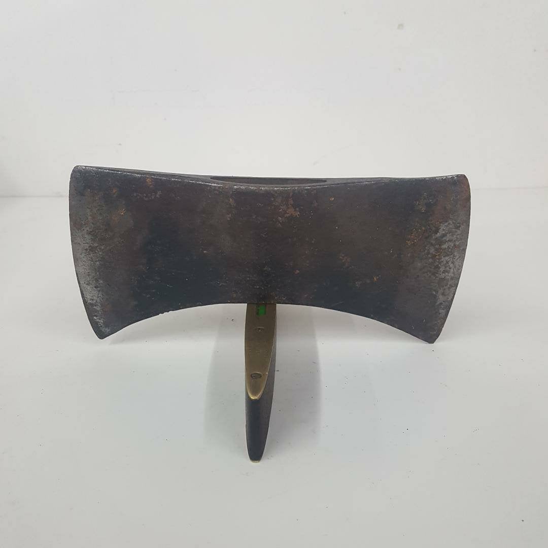 double axe head vintage woodcutters double bit axe head