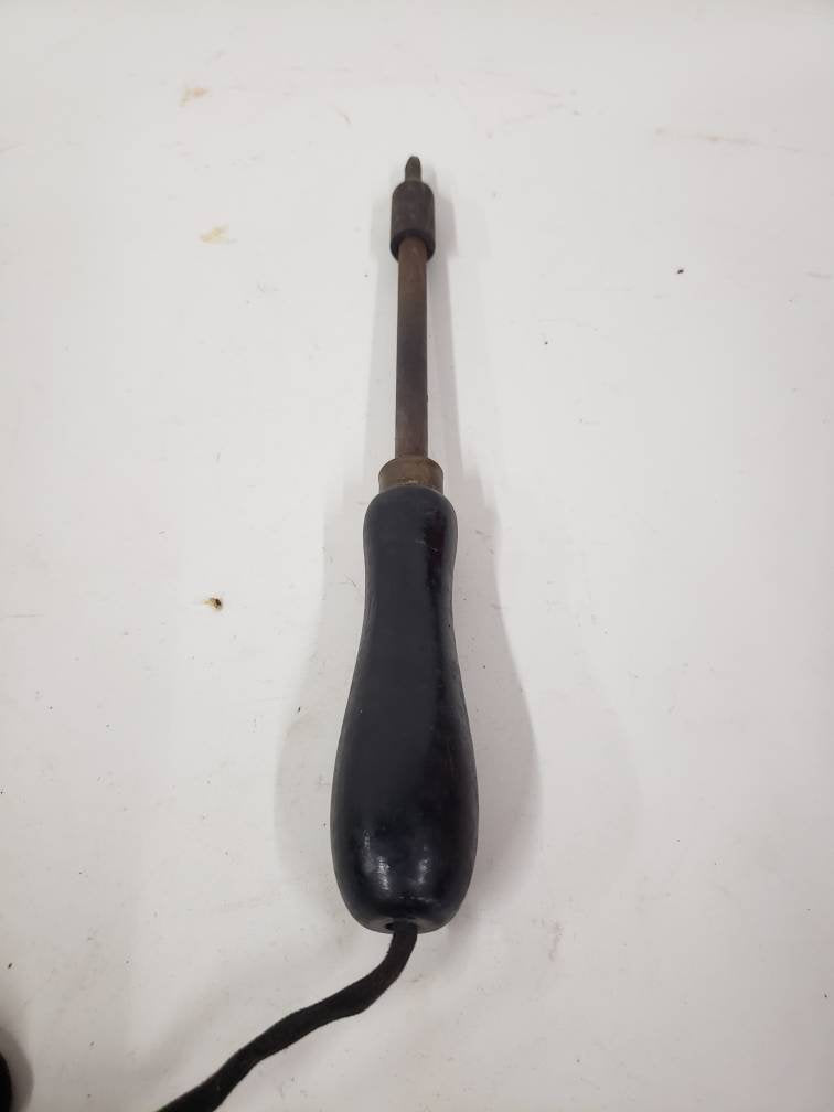 vintage pyrography tool wood burning iron hand tools
