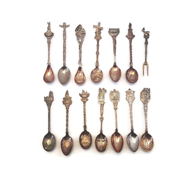 spoon rcmp canada gift shop travel souvenir collectible
