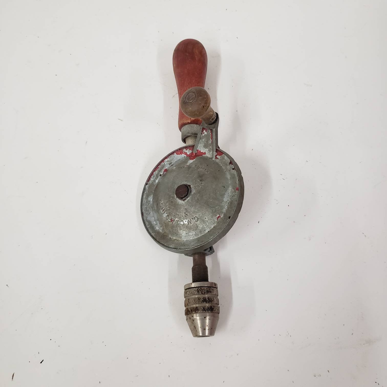 hand crank drill vintage carpentry hand tools