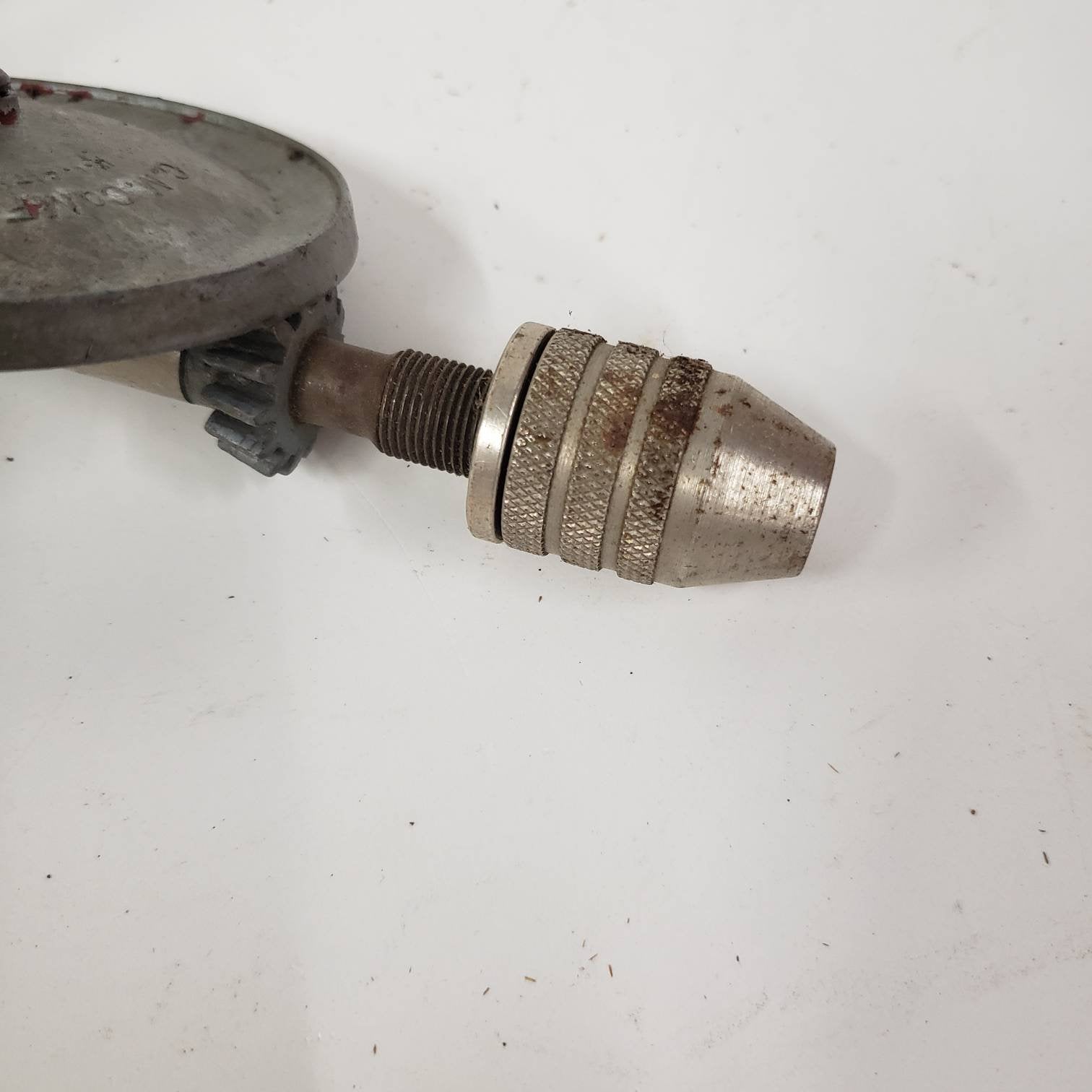 hand crank drill vintage carpentry hand tools
