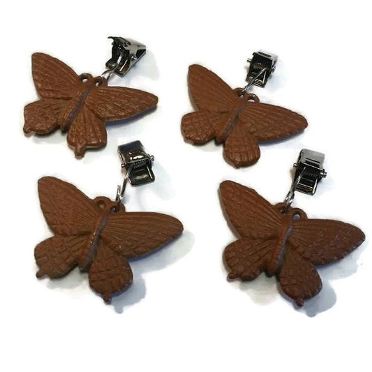 table cloth / curtain weights butterflies