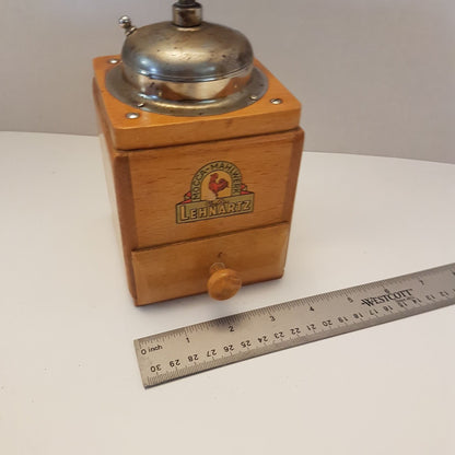 vintage antique authentic stahl-mahlwerk lehnartz german coffee grinder mill