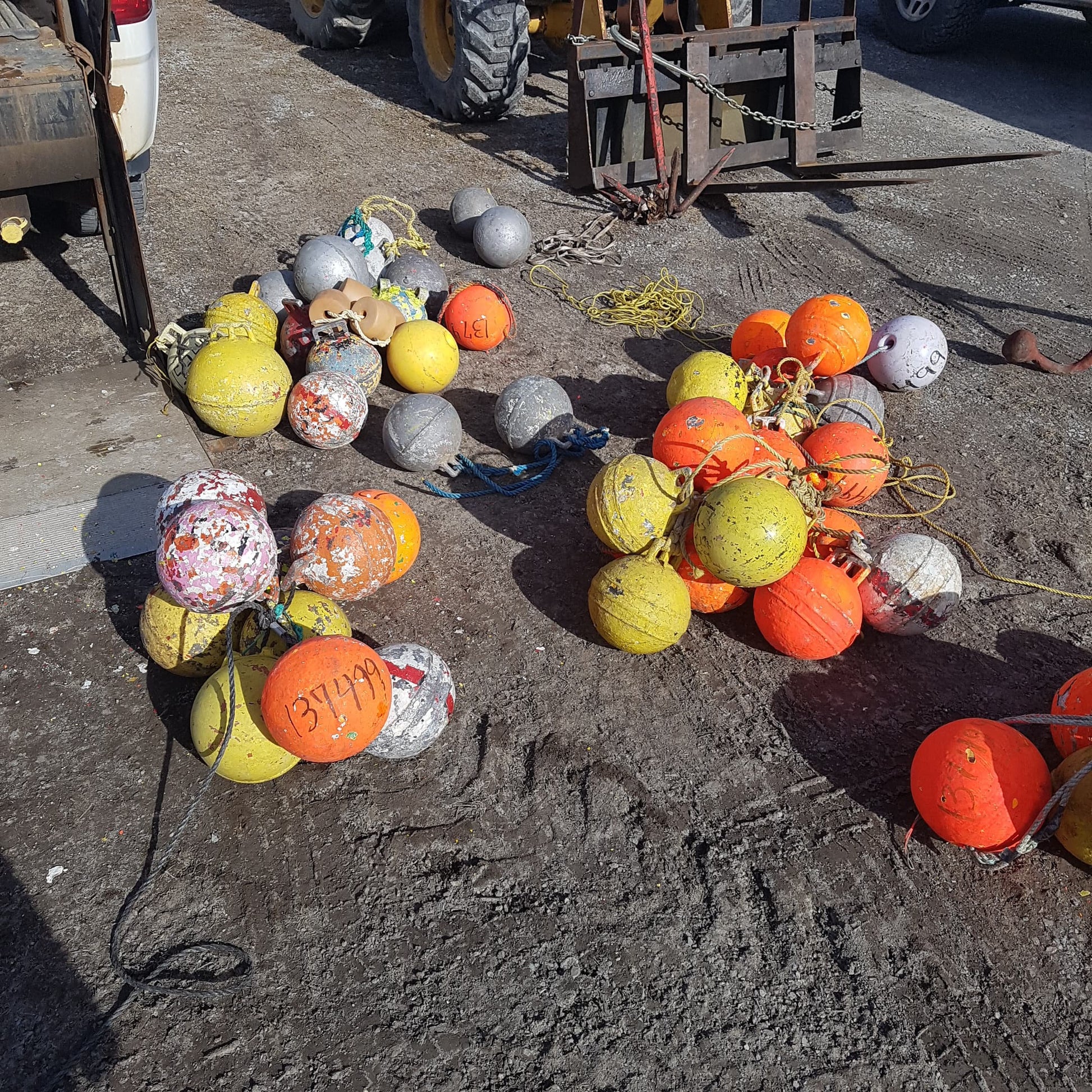 Antique Nautical Fishing Buoy / Float Newfoundland / Maine Lobster fis –  Wainfleet Trading Post