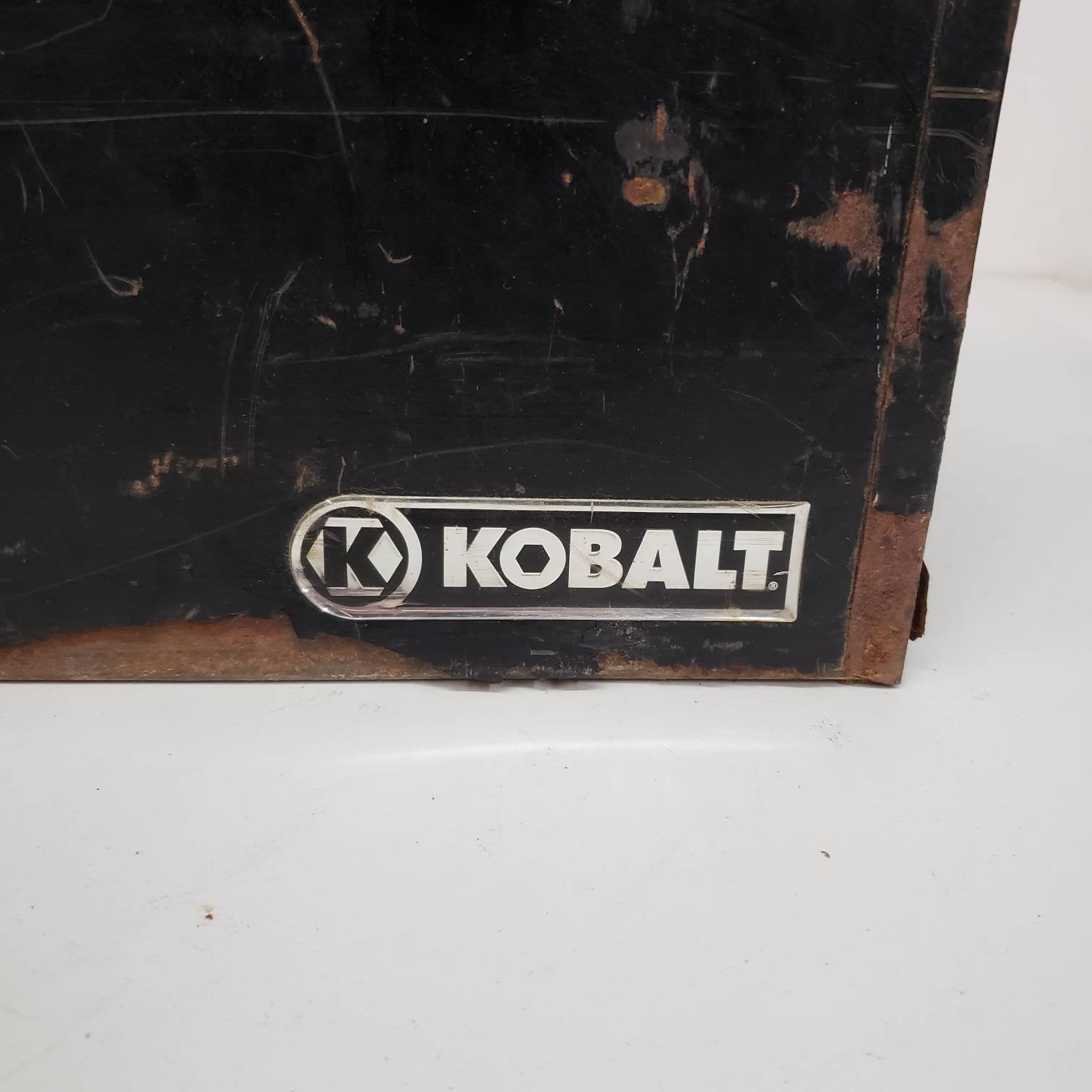 vintage toolbox kobalt tool box