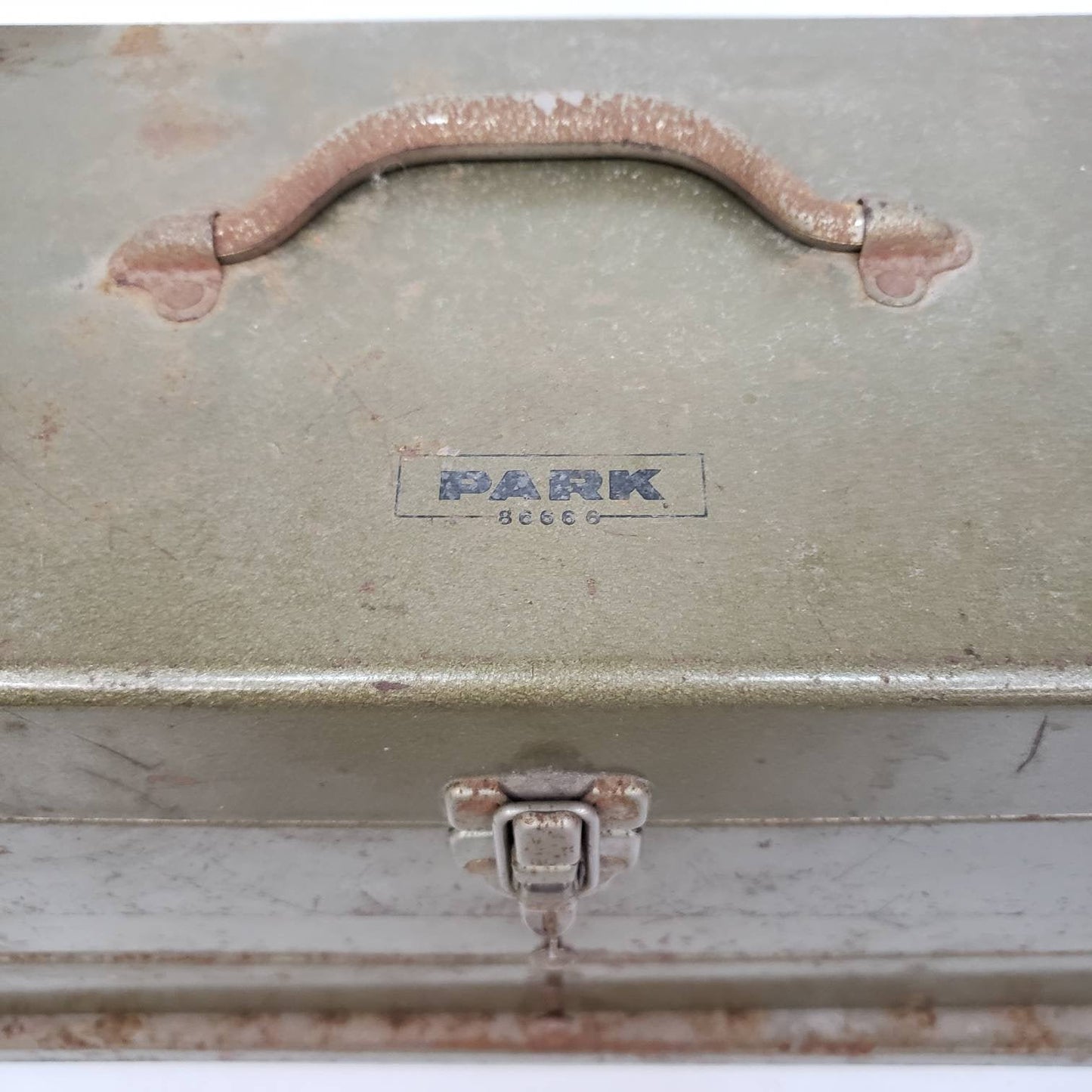 vintage machinist toolbox park tool box