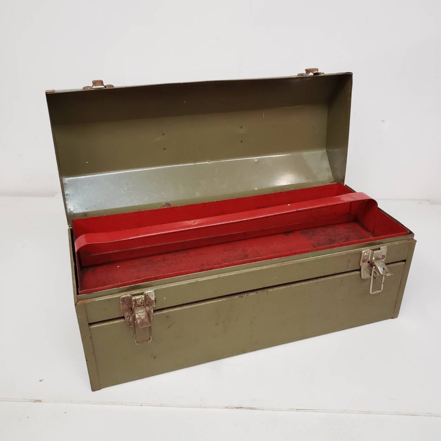 vintage machinist toolbox tombstone style park tool box