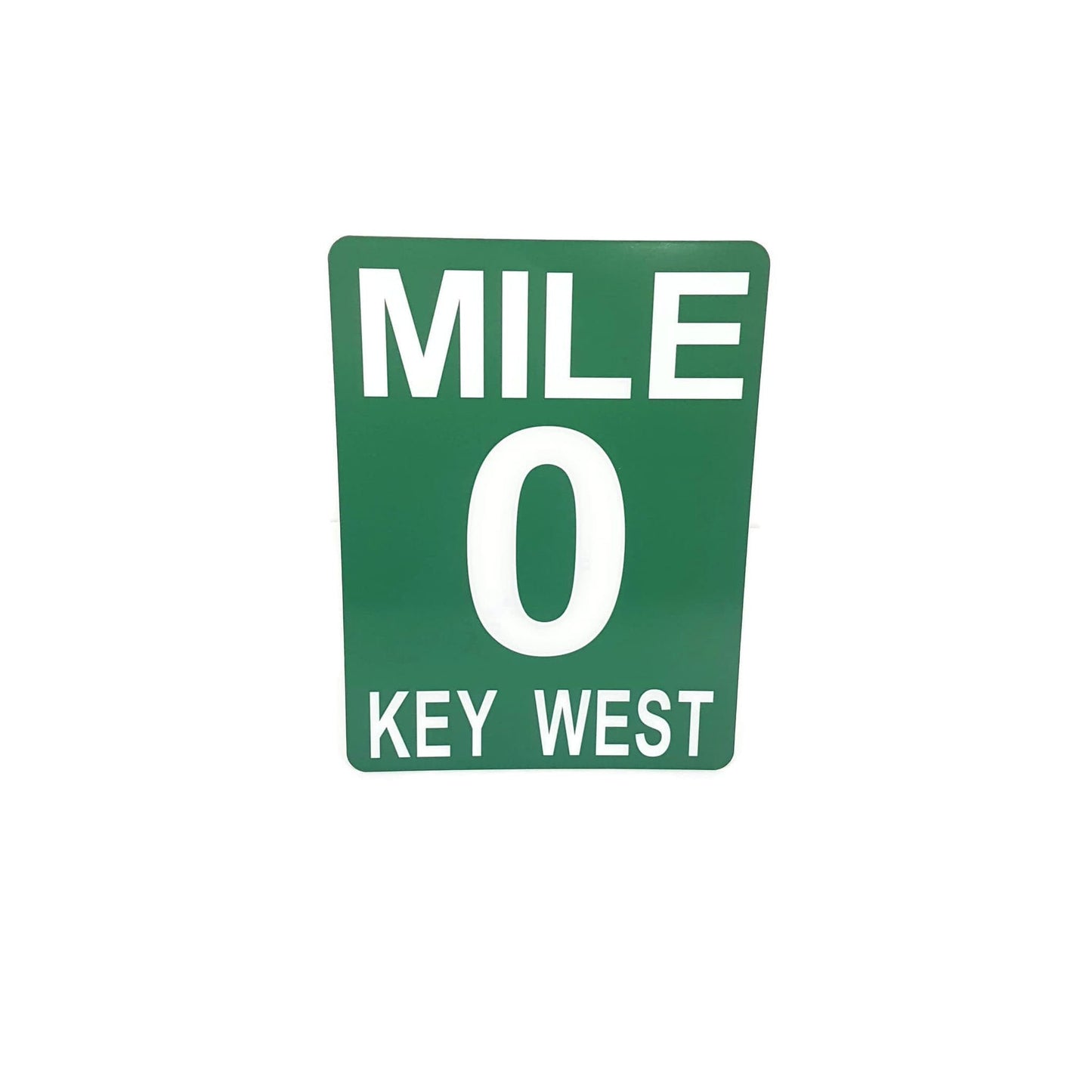 mile zero key west road sign