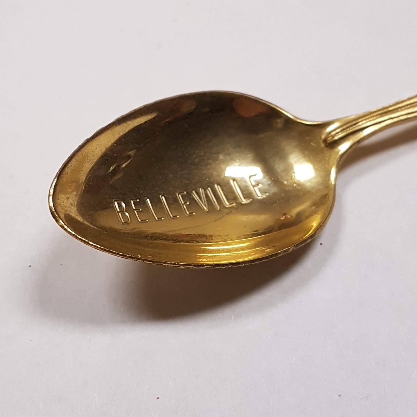 collectible souvenir spoon canada belleville