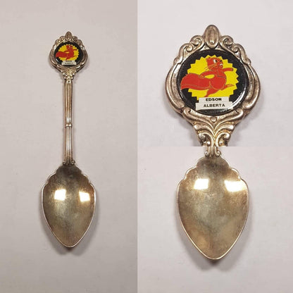 edson alberta gift spoon collectible souvenir travel item