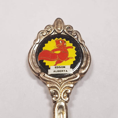 edson alberta gift spoon collectible souvenir travel item
