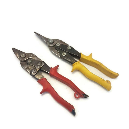 2 pairs of wiss tin snips