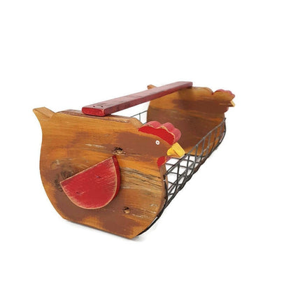 farm harvest basket utensil holder