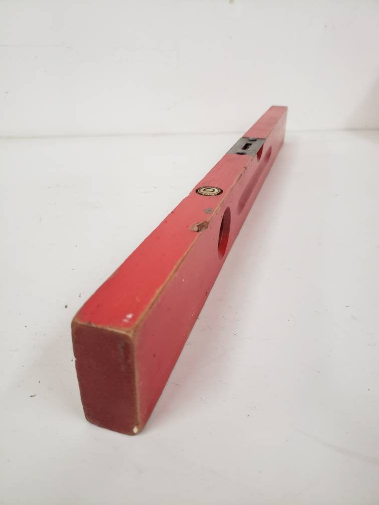 stanley level antique wooden level hand tools stanley defiance model no 1294-24.