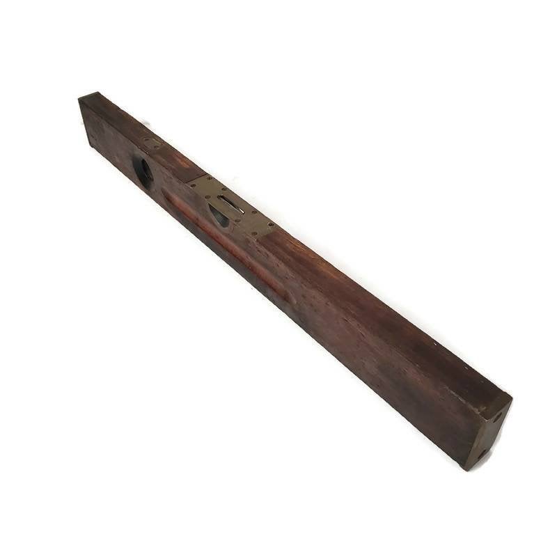 stanley level no 5 antique wooden level hand tools stanley no 5