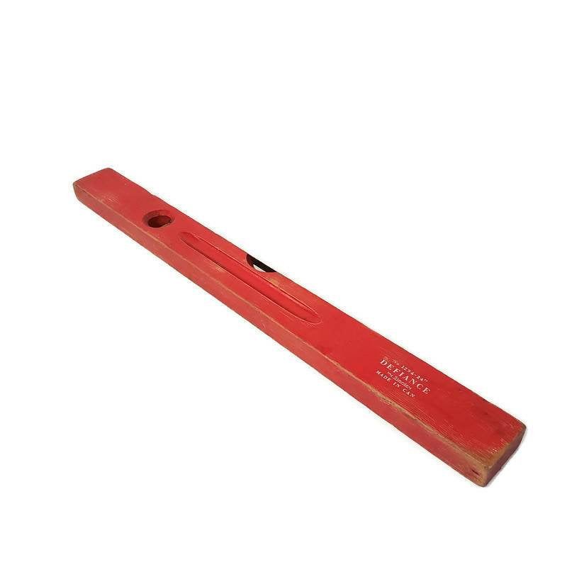 stanley level antique wooden level hand tools stanley defiance model no 1294-24.