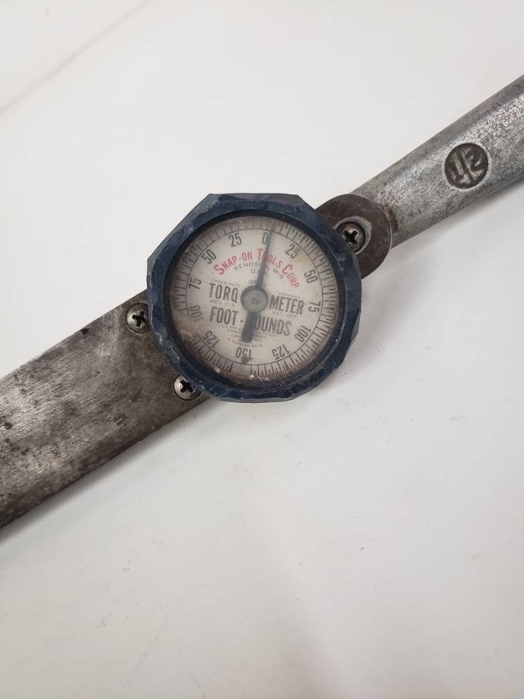 snap-on wrench torque ratchet 150 foot pounds half inch drive