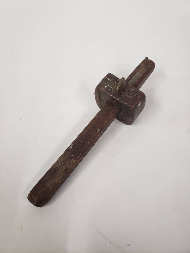 scribe measurement gauge wooden machining and carpentry hand tools