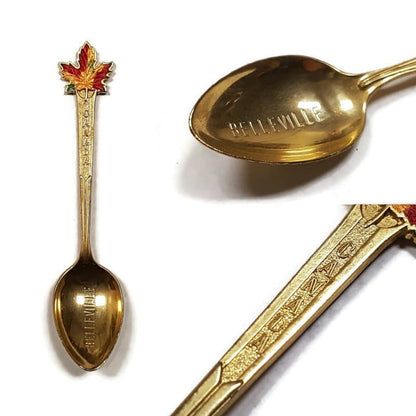 collectible souvenir spoon canada belleville