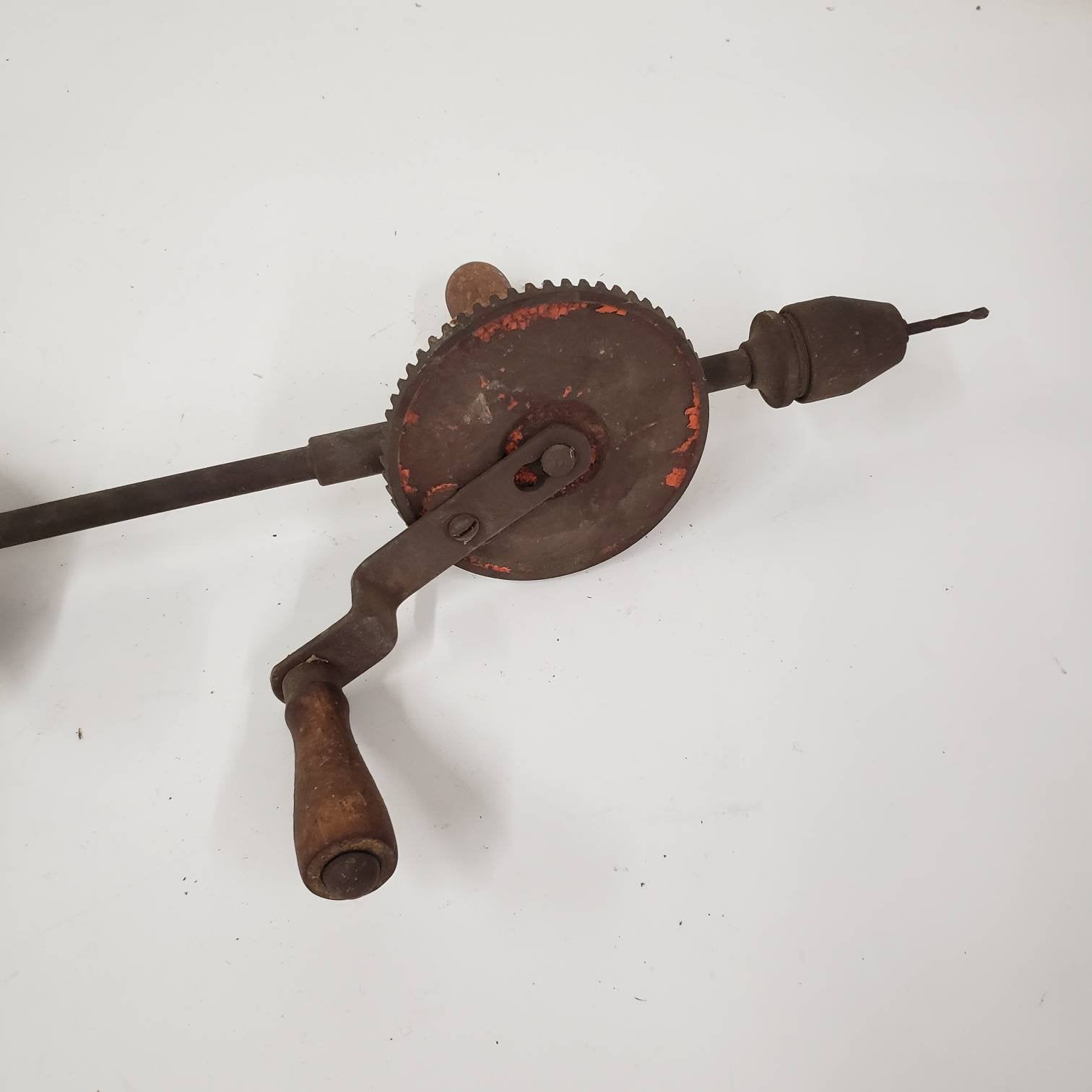 breast drill vintage hand crank carpentry tools