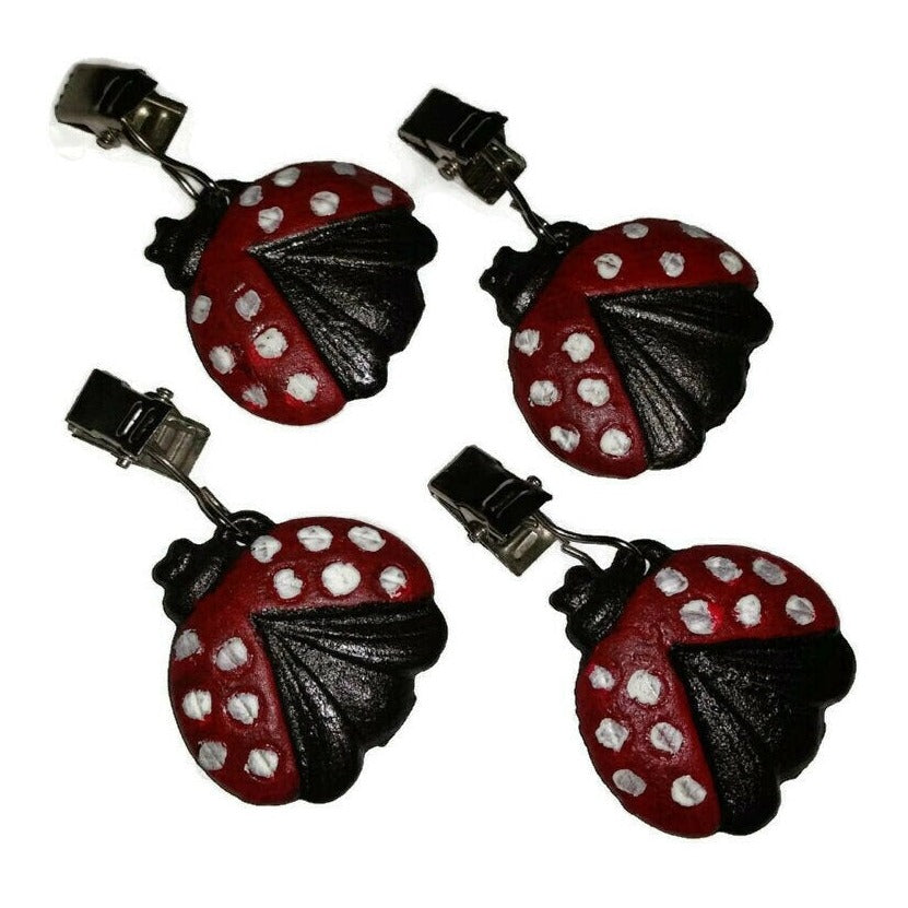 table cloth weights curtain weights ladybugs