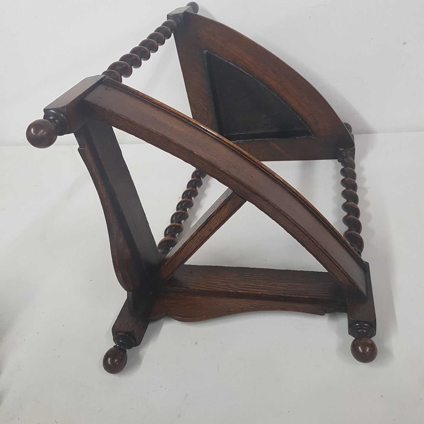 mission oak umbrella stand arts & crafts