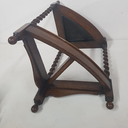 mission oak umbrella stand arts & crafts