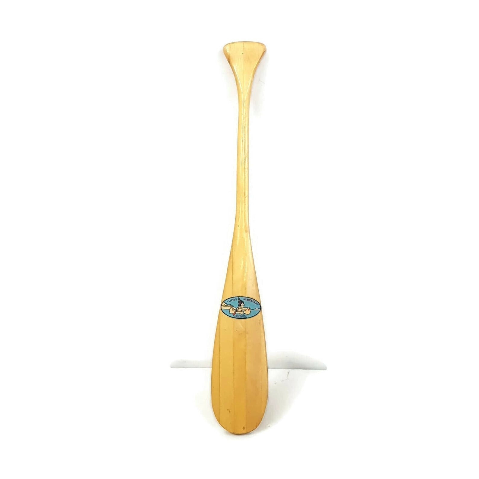 miniature canoe paddle little hiawatha redtail paddle co hasting ontario canada