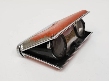 fisher dietz binoculars folding pocket magnifying birdwatching