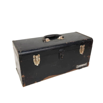 vintage toolbox kobalt tool box
